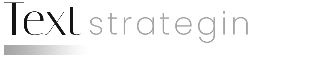 Logo von Textstrategin lang