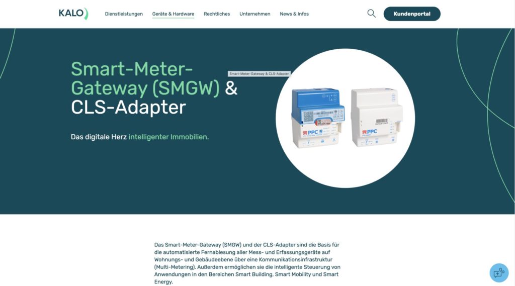 Smart Meter Gateway und CLS Adapter