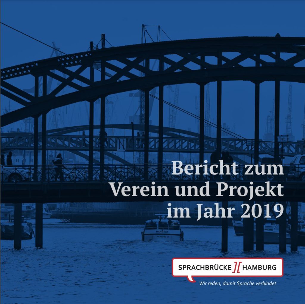 Titelbild Jahresbericht Sprachbrücke-Hamburg e.V. 2019