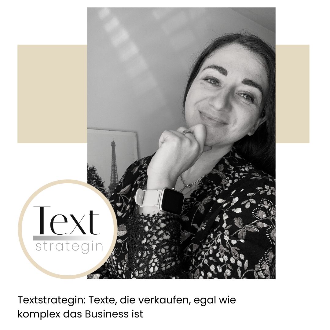 Textstrategin_Profilfoto_Linkedin Suzana Jordanovic, Copywriter und Texter aus Hamburg