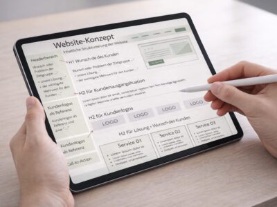 Warum es ein Fehler ist, beim Website-Aufbau mit Design zu starten